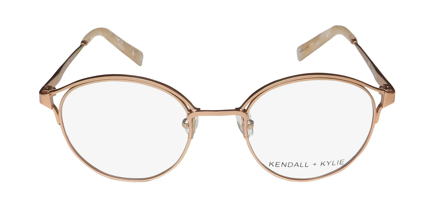 Kendall + Kylie Kko139 Samara 780 Eyeglasses Rose Gold 49mm 3