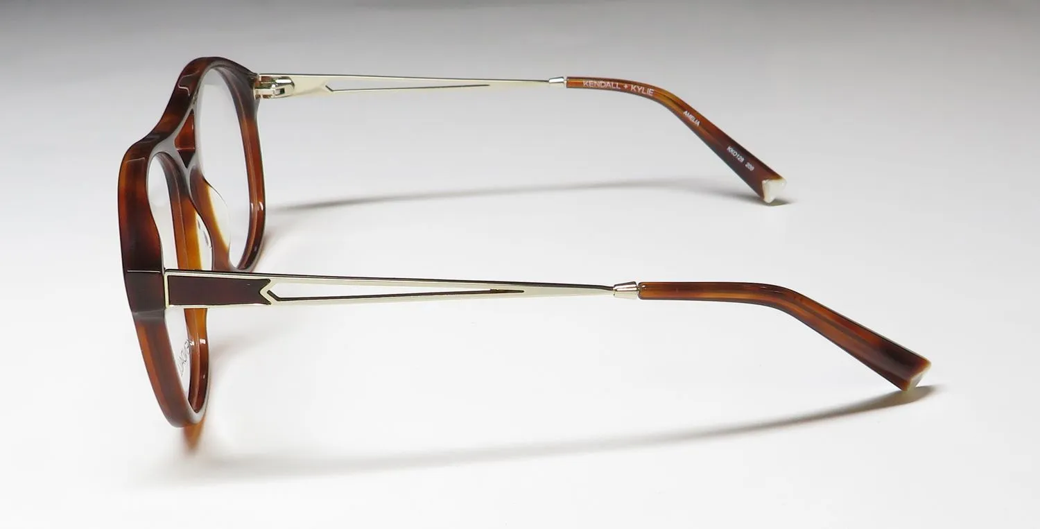 Kendall + Kylie Kko128 Amelia 209 Eyeglasses Tortoise 56mm 4