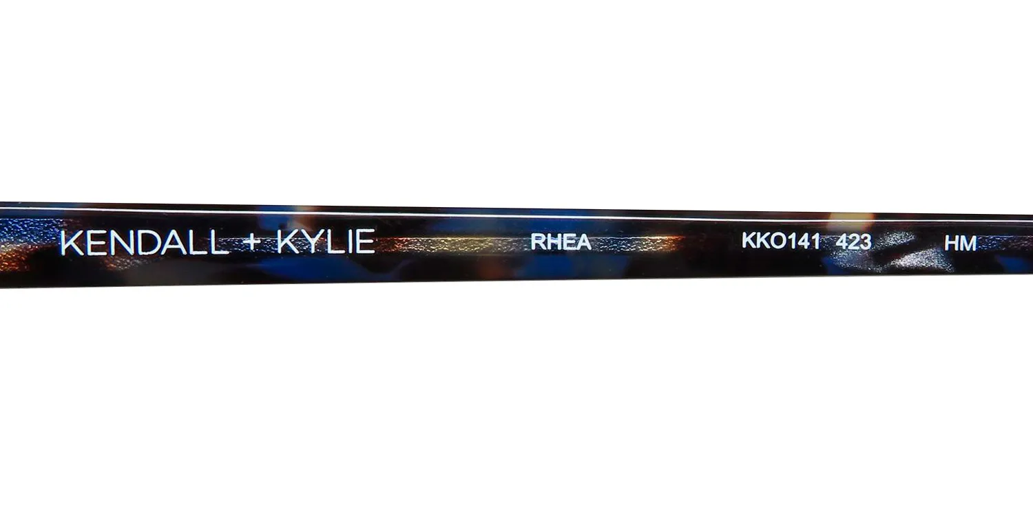Kendall + Kylie Kko141 Rhea 423 Eyeglasses Blue 50mm 7