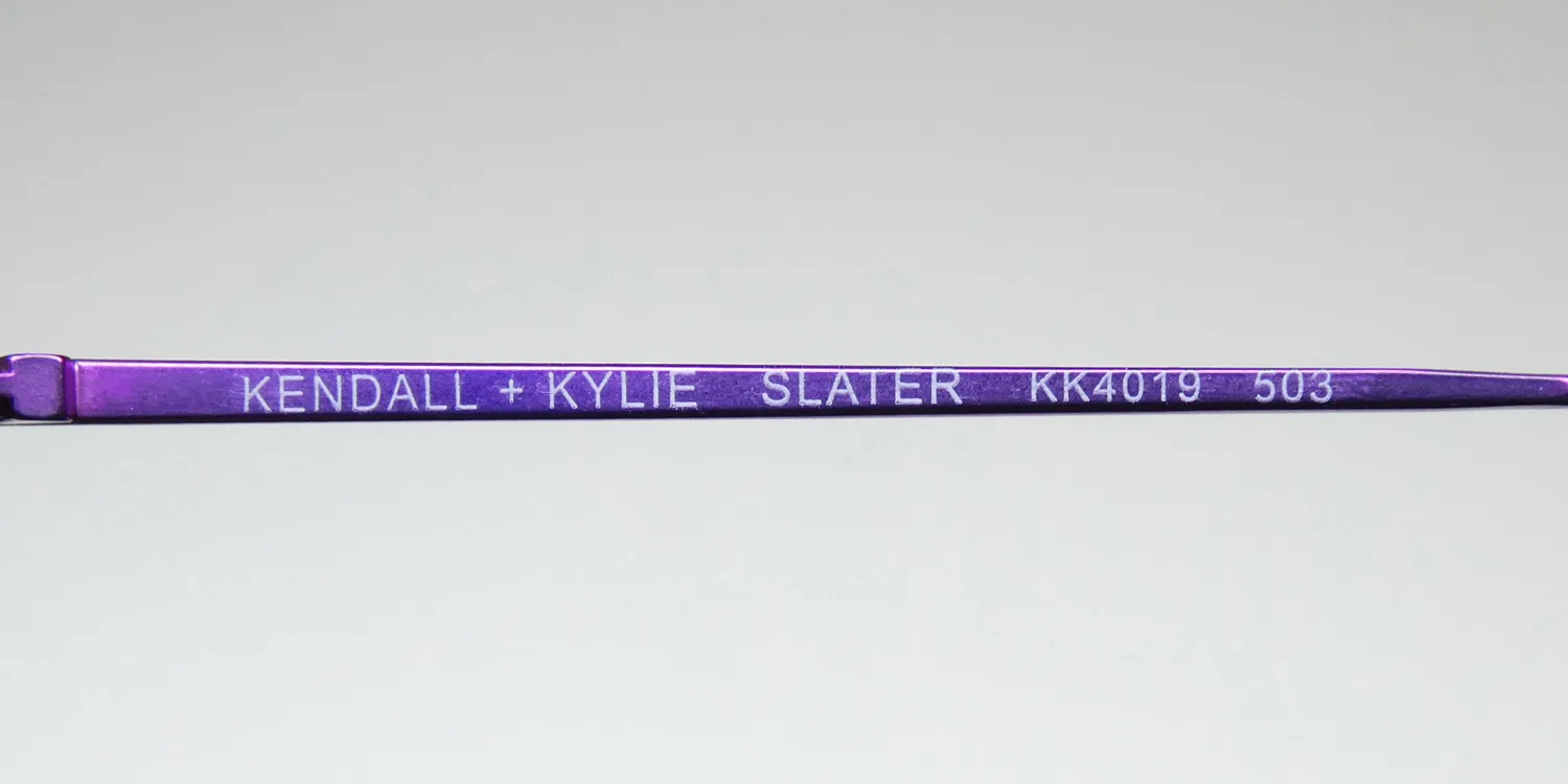 Kendall + Kylie Kk4019 Slater 503 Sunglasses Lipstick Purple 35mm 7