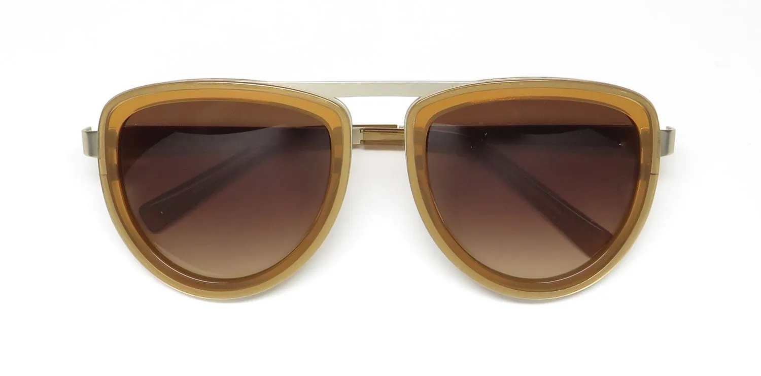 Kendall + Kylie Kk5009 Jones 207 Sunglasses Shiny Crystal Light Brown 0mm 2