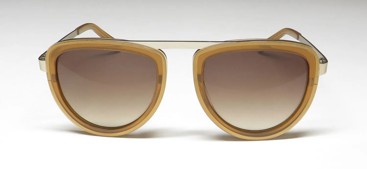 Kendall + Kylie Kk5009 Jones 207 Sunglasses Shiny Crystal Light Brown 0mm 3