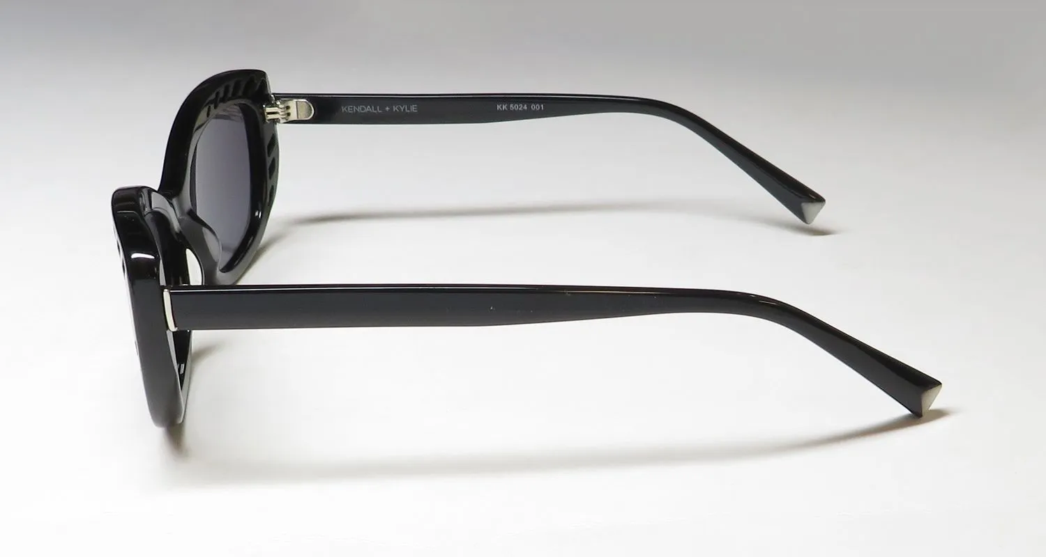 Kendall + Kylie Kk5024 001 Sunglasses Black 0mm 4