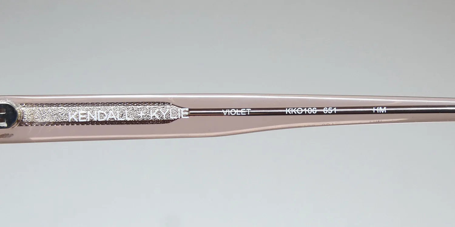 Kendall + Kylie Kko106 Violet 651 Eyeglasses Blush 51mm 7