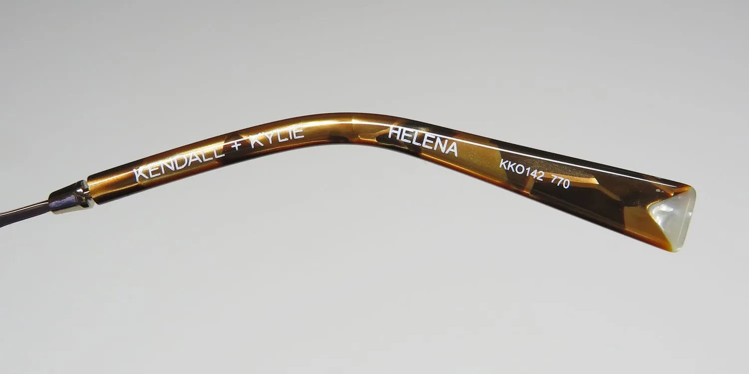 Kendall + Kylie Kko142 Helena 770 Eyeglasses Classic Gold 50mm 7