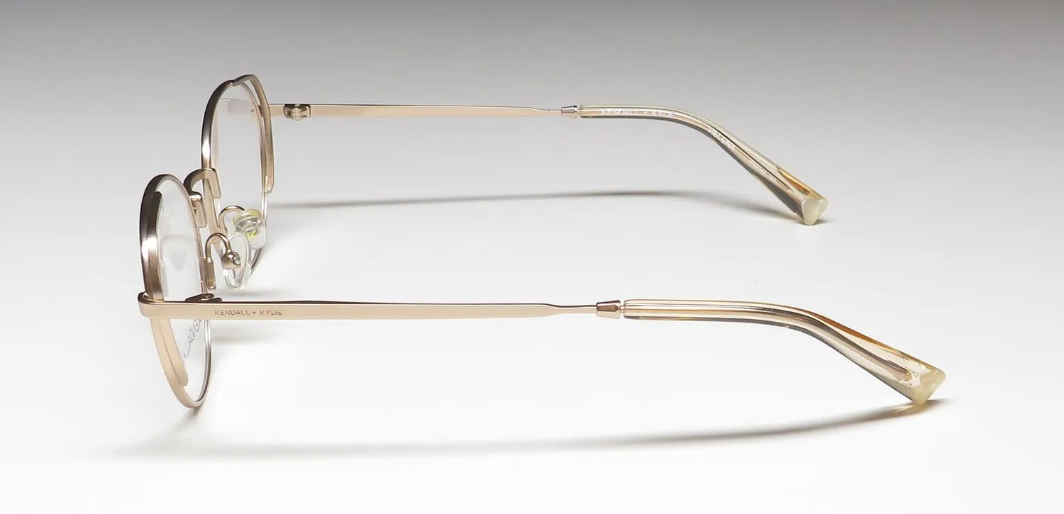 Kendall + Kylie Kko142 Helena 780 Eyeglasses Rose Gold 50mm 4