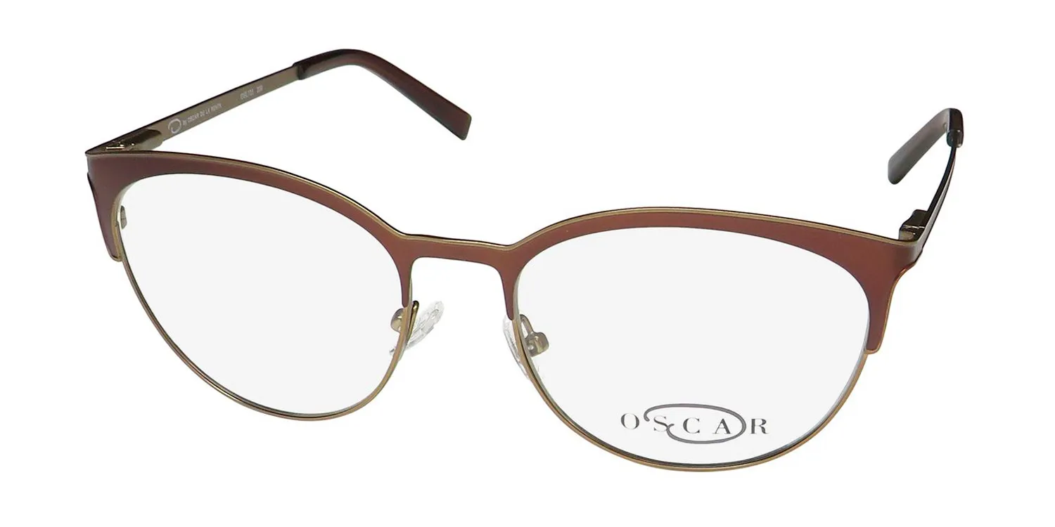 Oscar de la Renta Osl 723 200 Eyeglasses Matte Sand 53mm