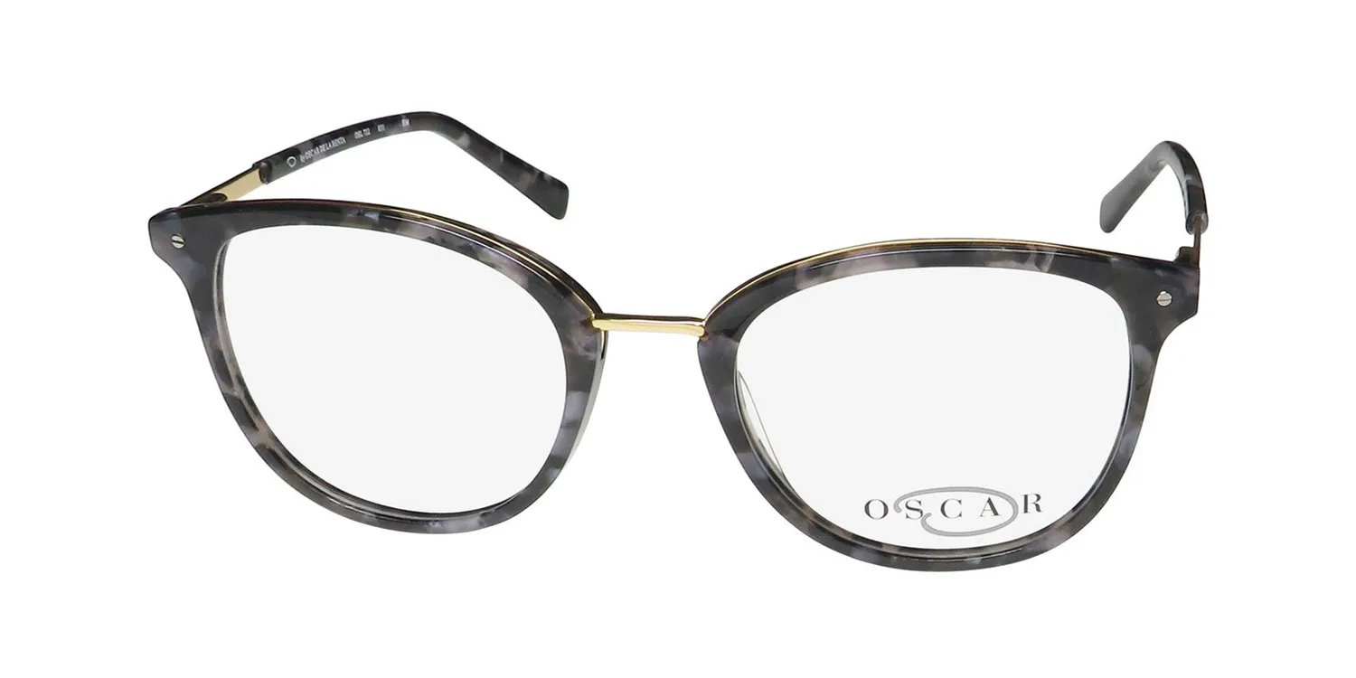 Oscar de la Renta Osl 722 031 Eyeglasses Black Tortoise 50mm