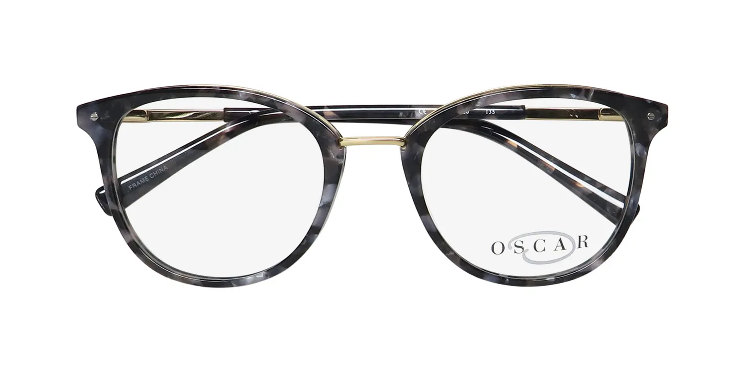 Oscar de la Renta Osl 722 031 Eyeglasses Black Tortoise 50mm 2