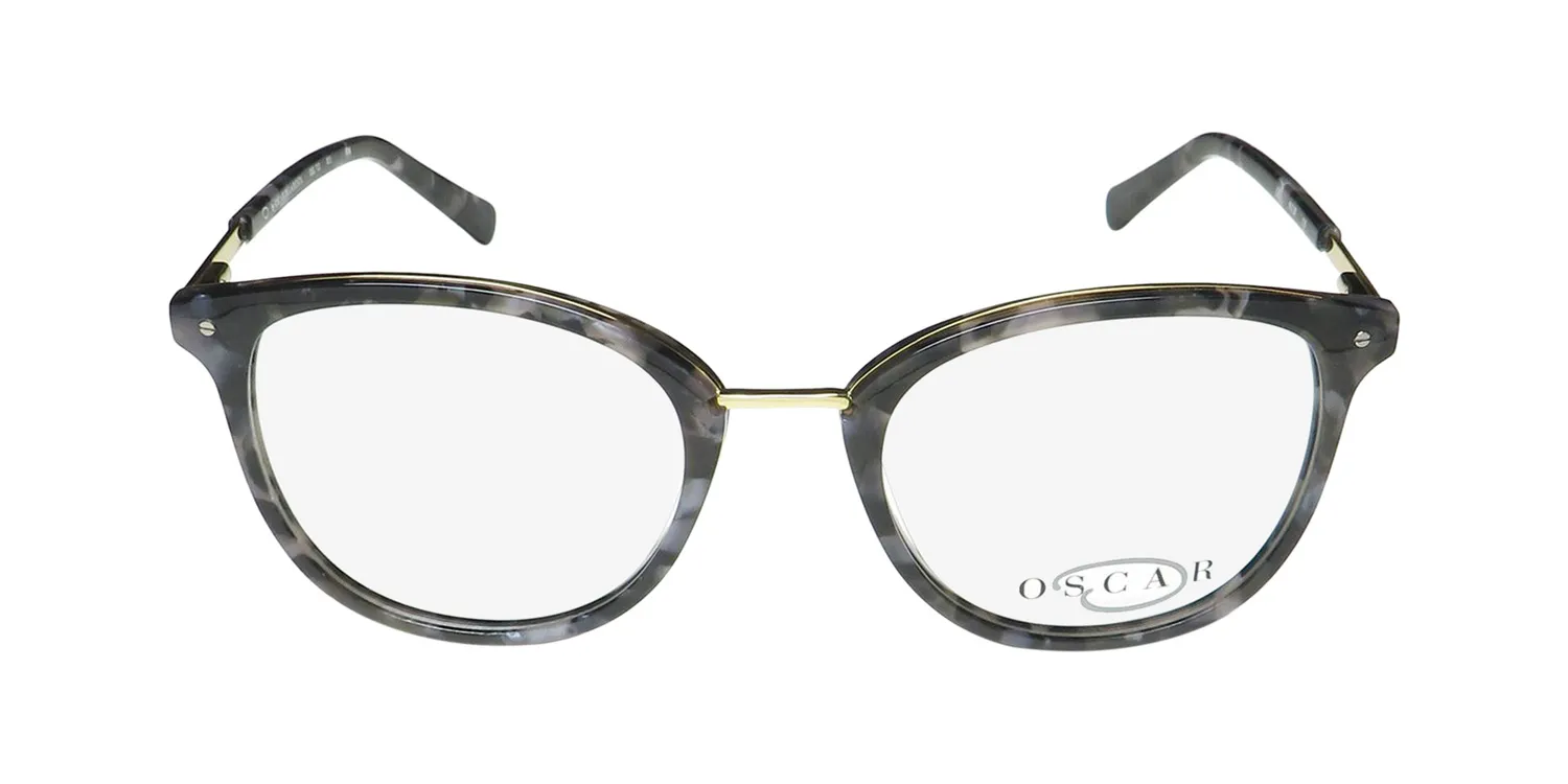 Oscar de la Renta Osl 722 031 Eyeglasses Black Tortoise 50mm 3