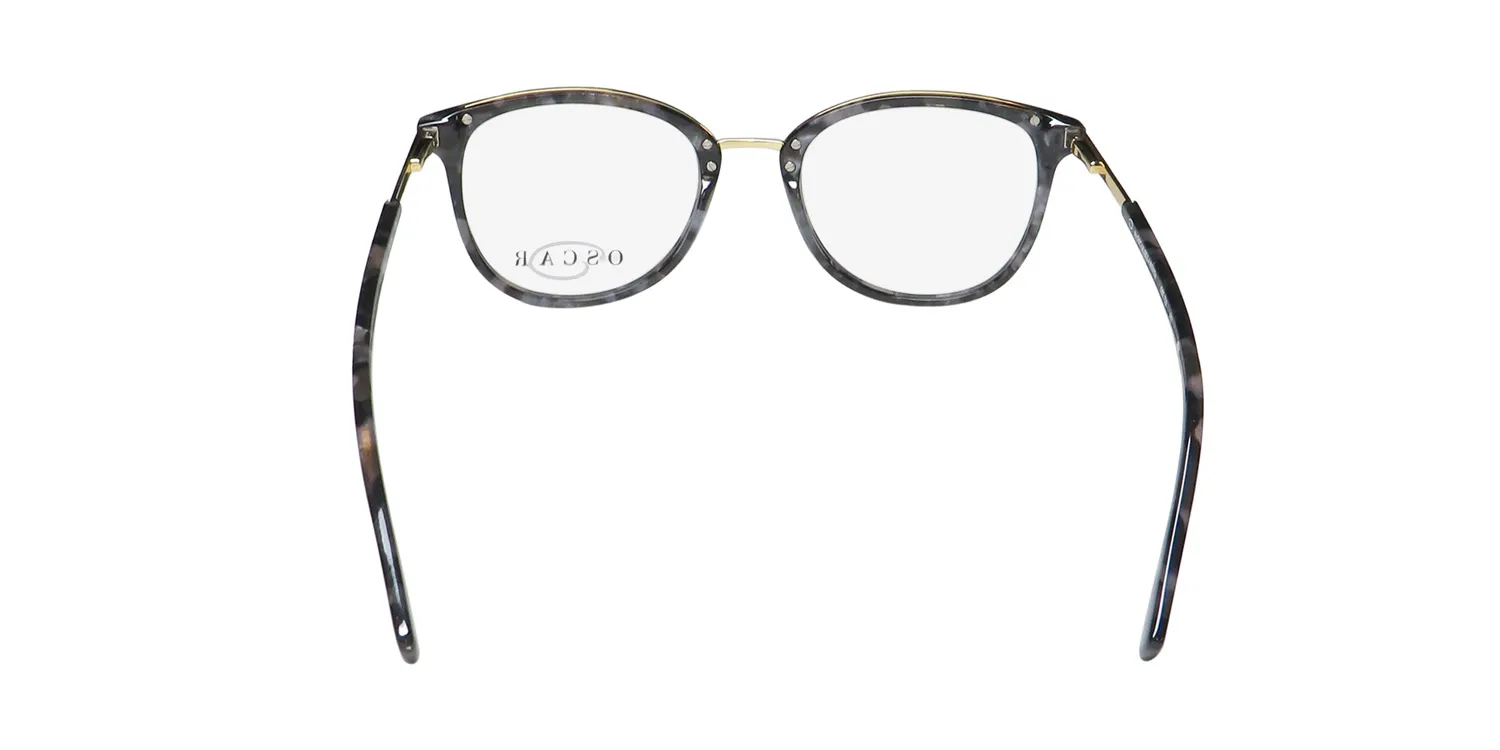 Oscar de la Renta Osl 722 031 Eyeglasses Black Tortoise 50mm 5