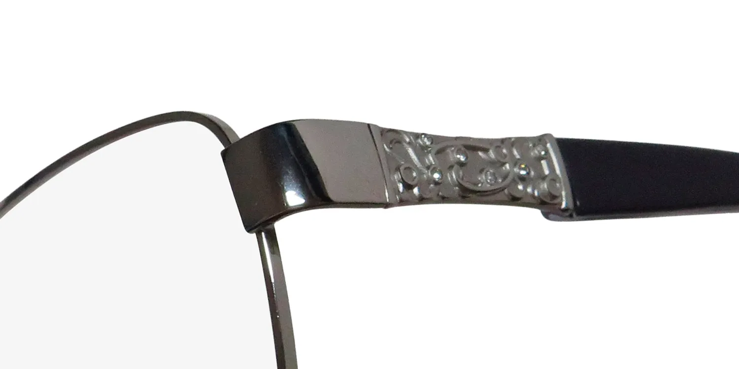 Oscar de la Renta Osl 505 045 Eyeglasses Shiny Silver 53mm 6