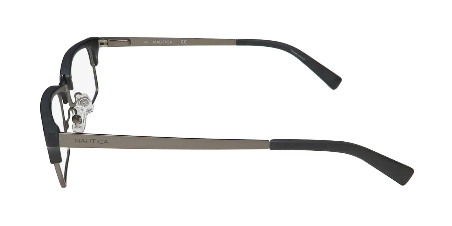 Nautica N9103 005 Eyeglasses Matte Black 53mm 4