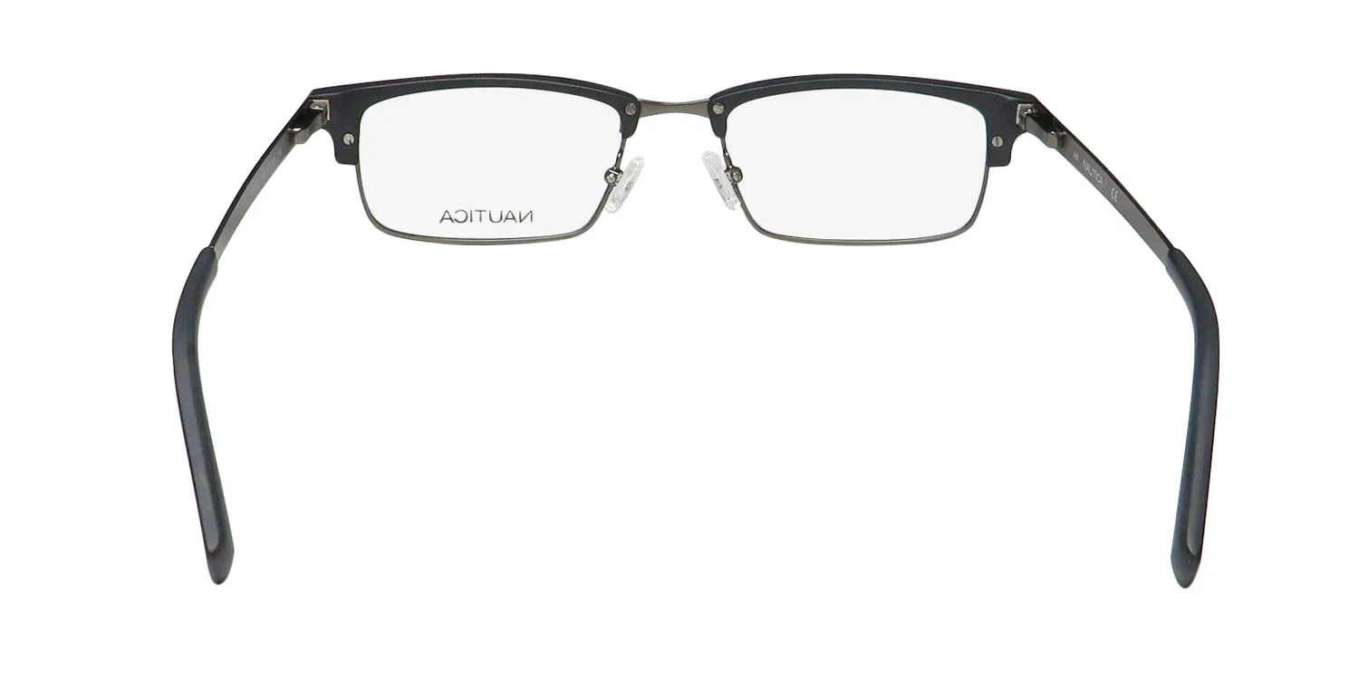 Nautica N9103 005 Eyeglasses Matte Black 53mm 5