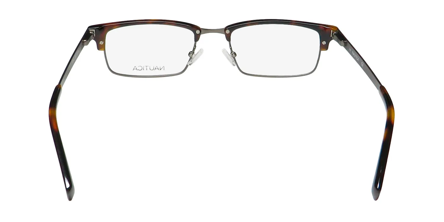 Nautica N9103 206 Eyeglasses Dark Tortoise 53mm 5