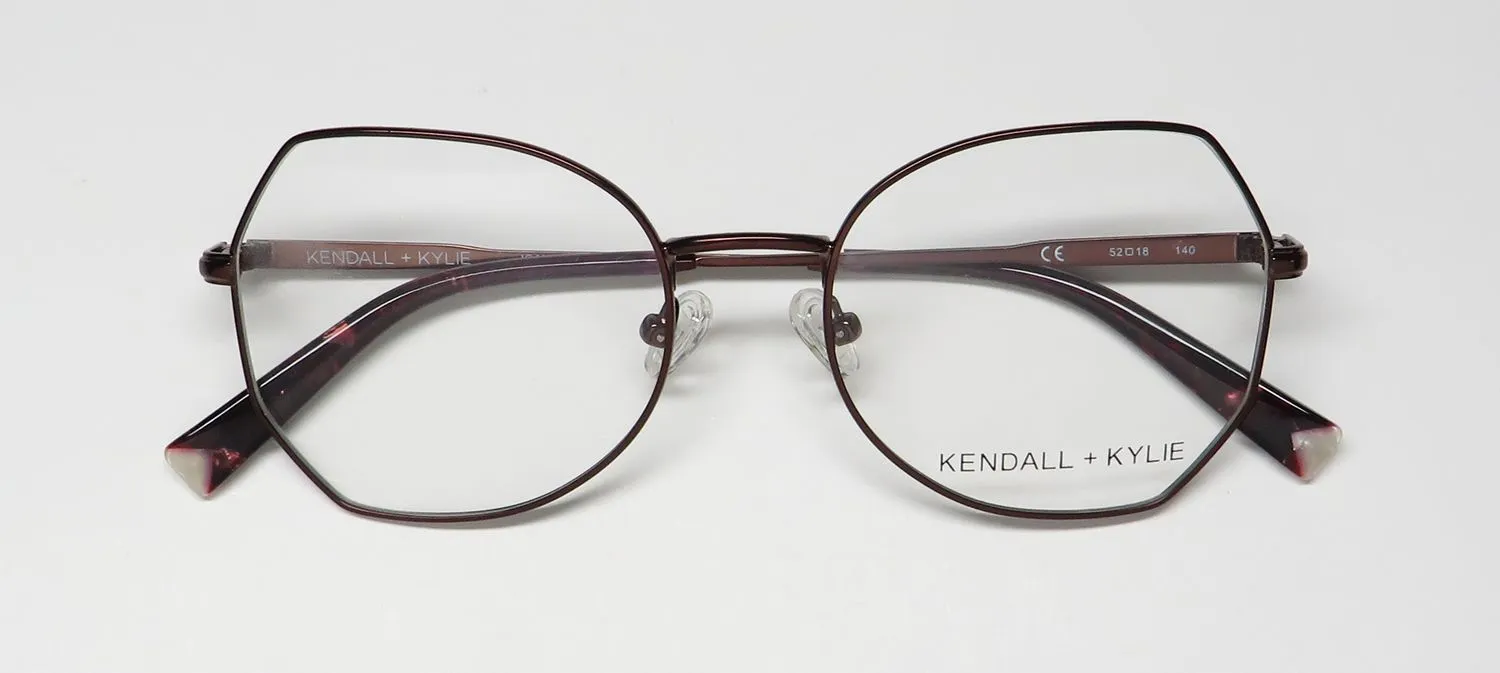 Kendall + Kylie Kko145 Joanna 210 Eyeglasses Brown 52mm 2
