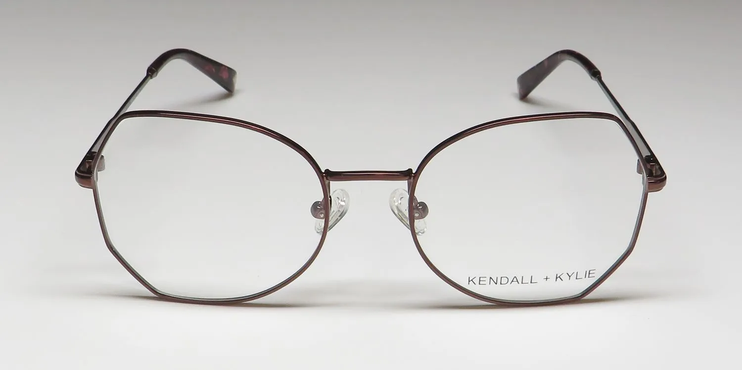 Kendall + Kylie Kko145 Joanna 210 Eyeglasses Brown 52mm 3