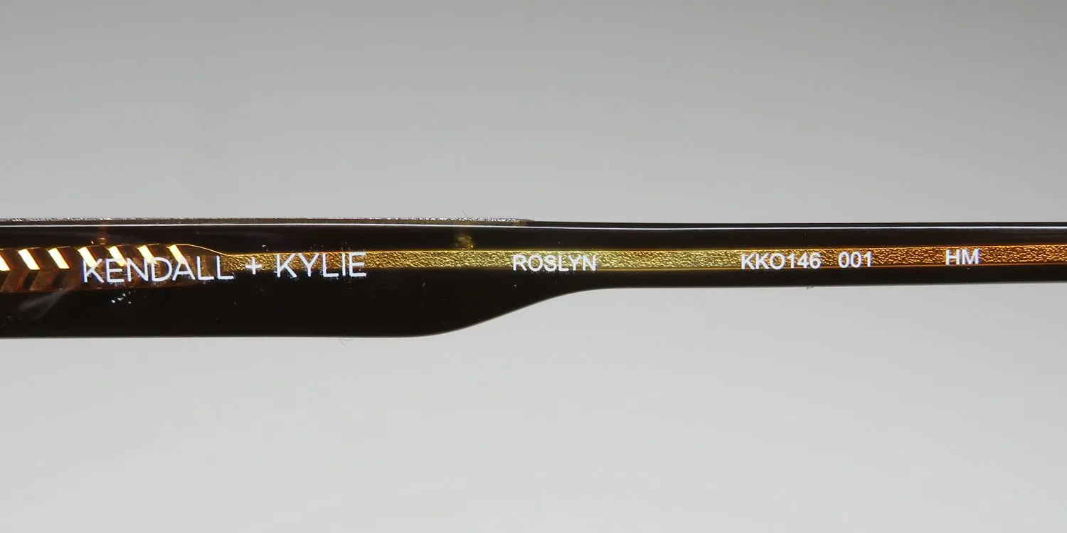 Kendall + Kylie Kko146 Roslyn 001 Eyeglasses Black 50mm 7