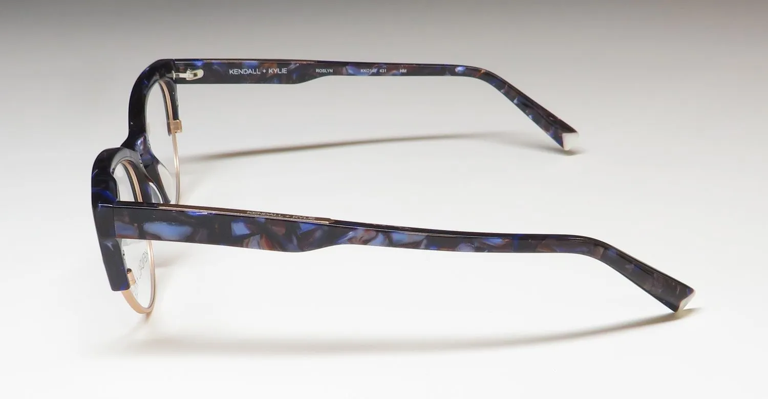Kendall + Kylie Kko146 Roslyn 431 Eyeglasses Iris Pearl 50mm 4