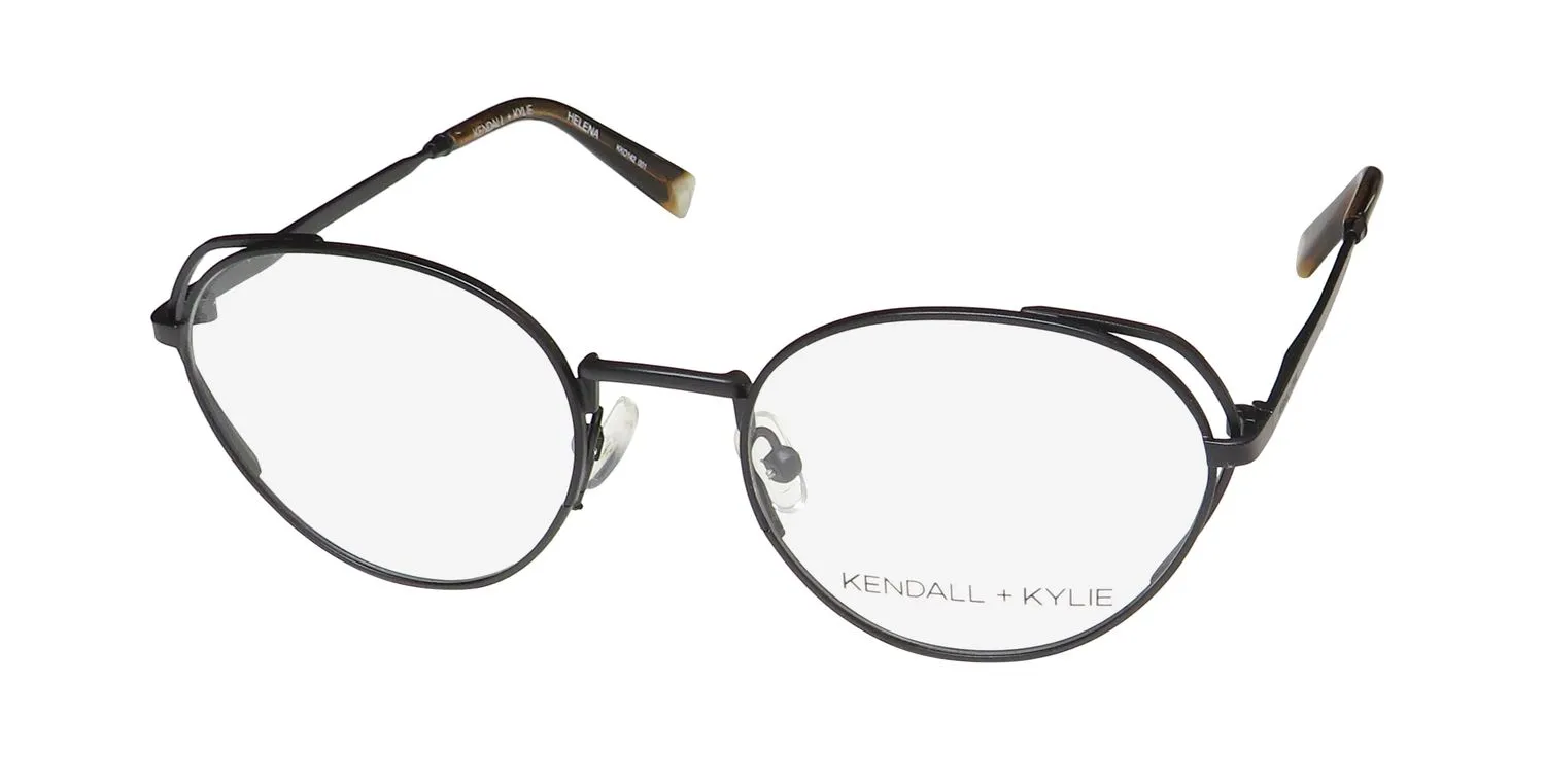 Kendall + Kylie Kko142 Helena 001 Eyeglasses Black 50mm