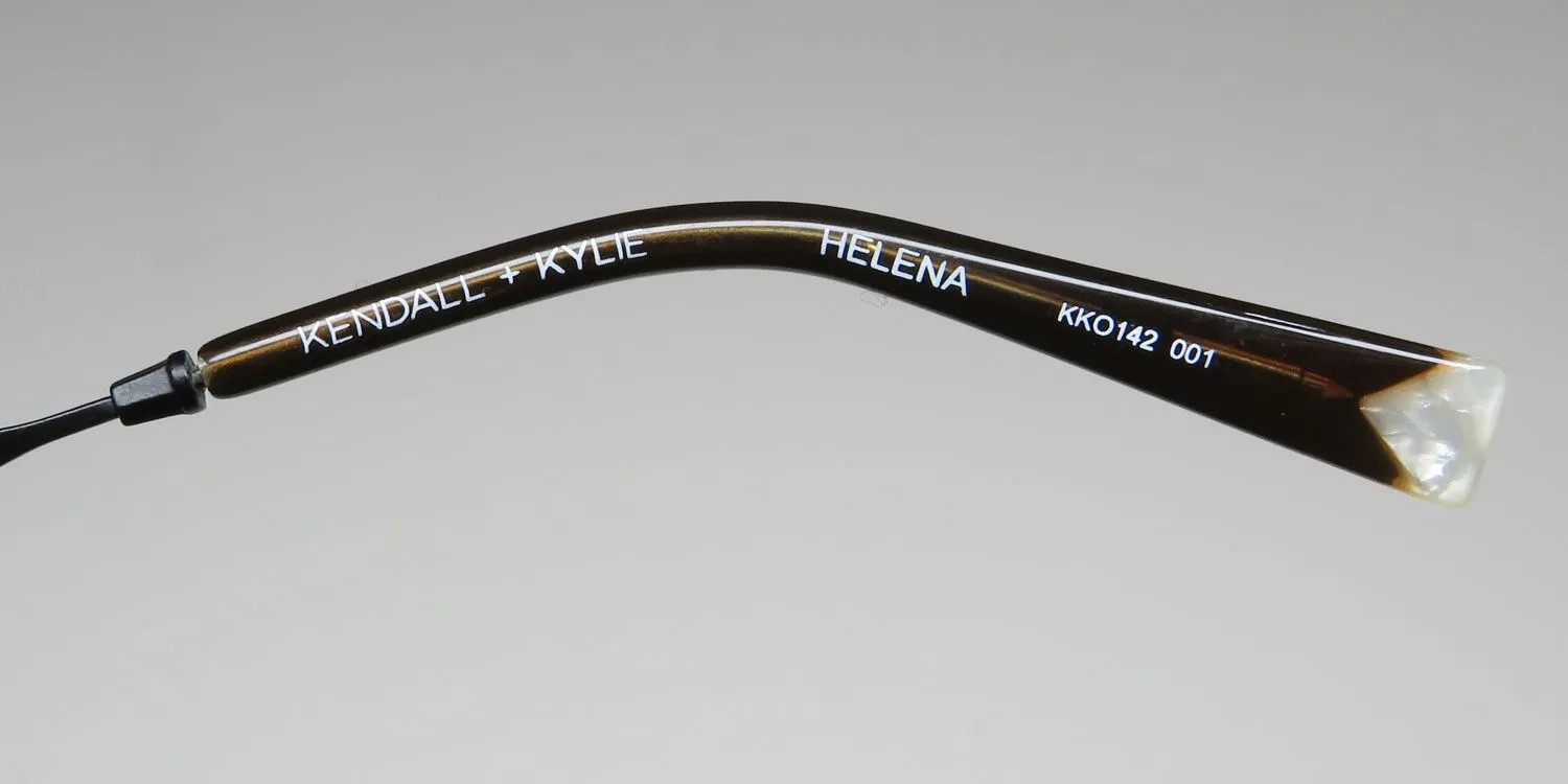 Kendall + Kylie Kko142 Helena 001 Eyeglasses Black 50mm 7
