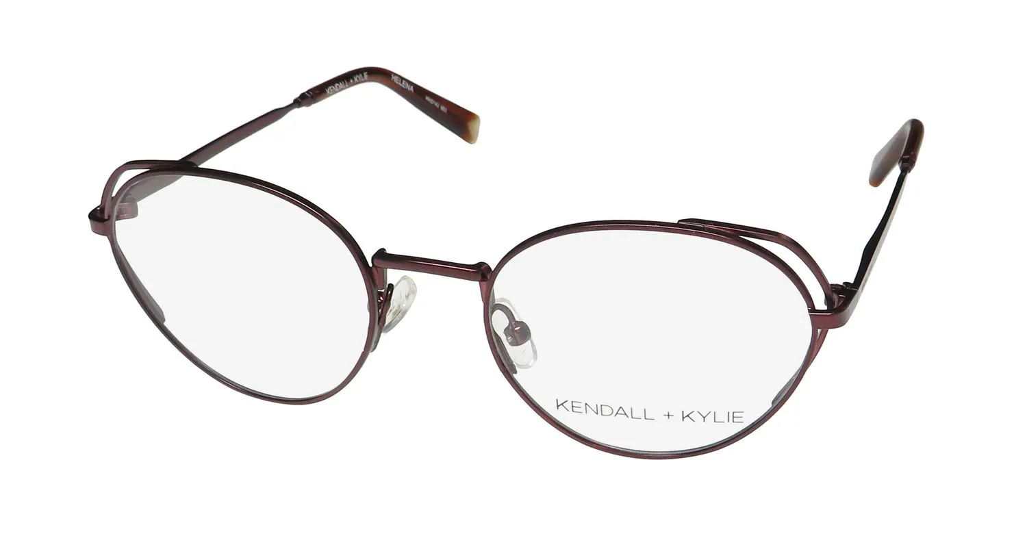 Kendall + Kylie Kko142 Helena 603 Eyeglasses Cabernet 50mm