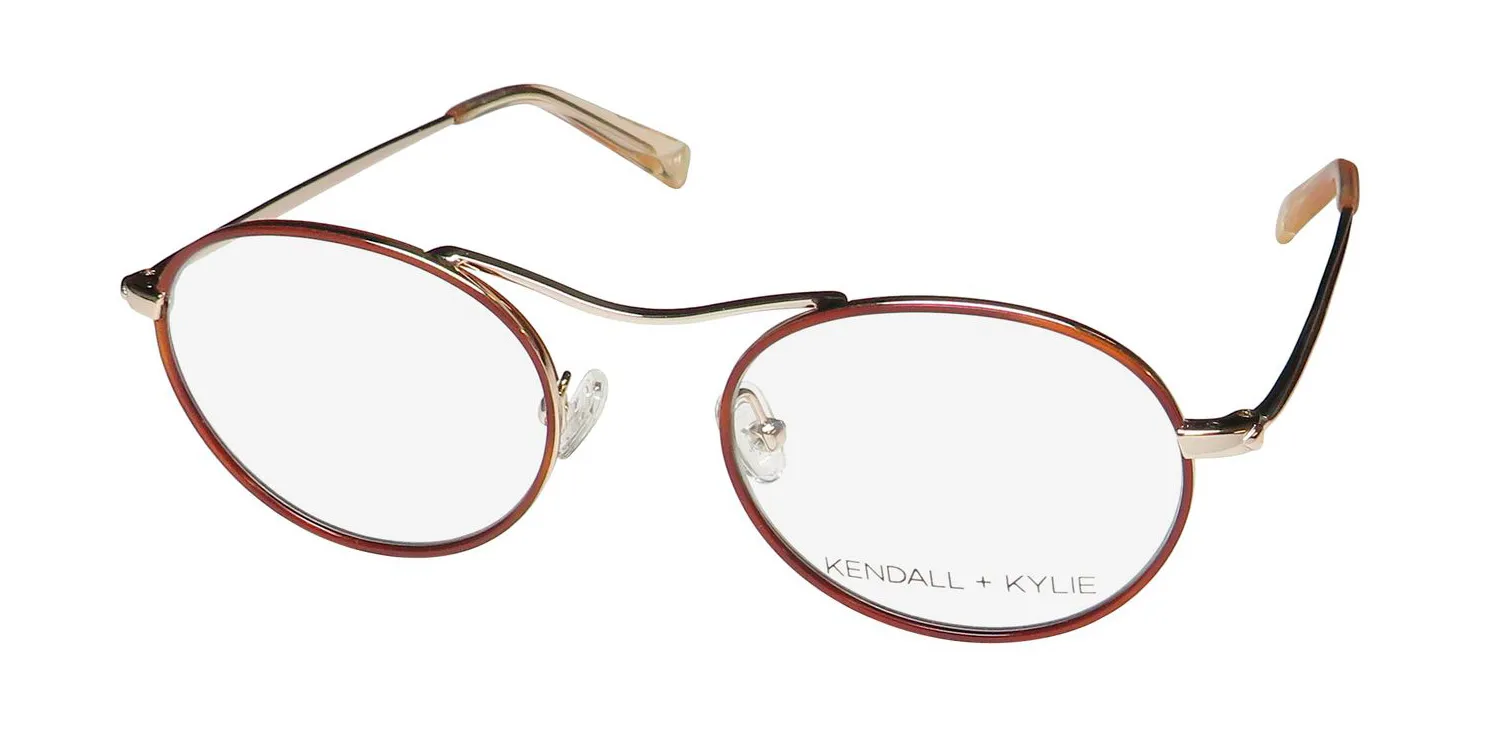 Kendall + Kylie Kko158 Kennedy 215 Eyeglasses Light Tortoise 49mm