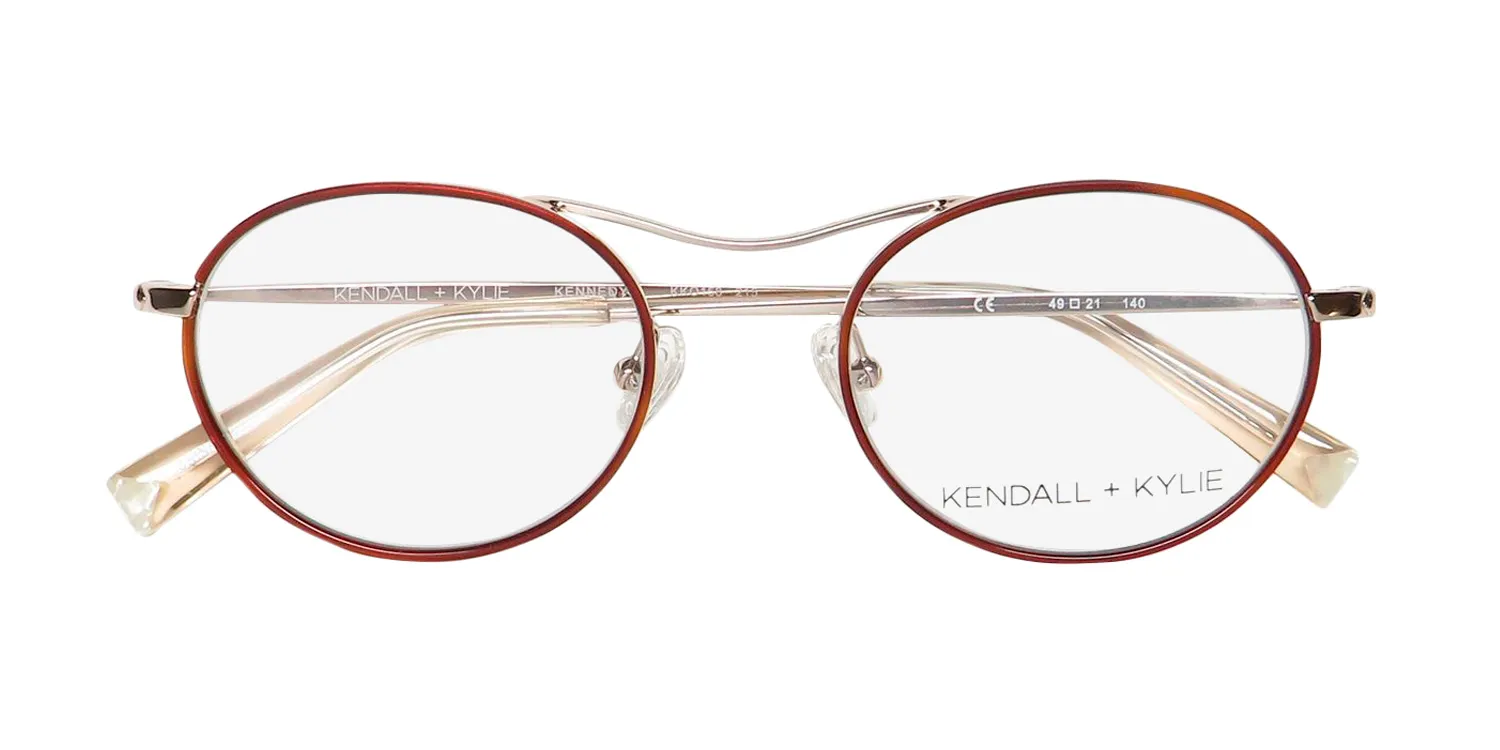 Kendall + Kylie Kko158 Kennedy 215 Eyeglasses Light Tortoise 49mm 2