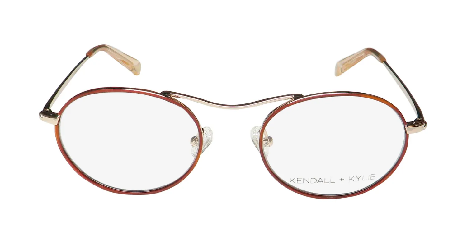 Kendall + Kylie Kko158 Kennedy 215 Eyeglasses Light Tortoise 49mm 3