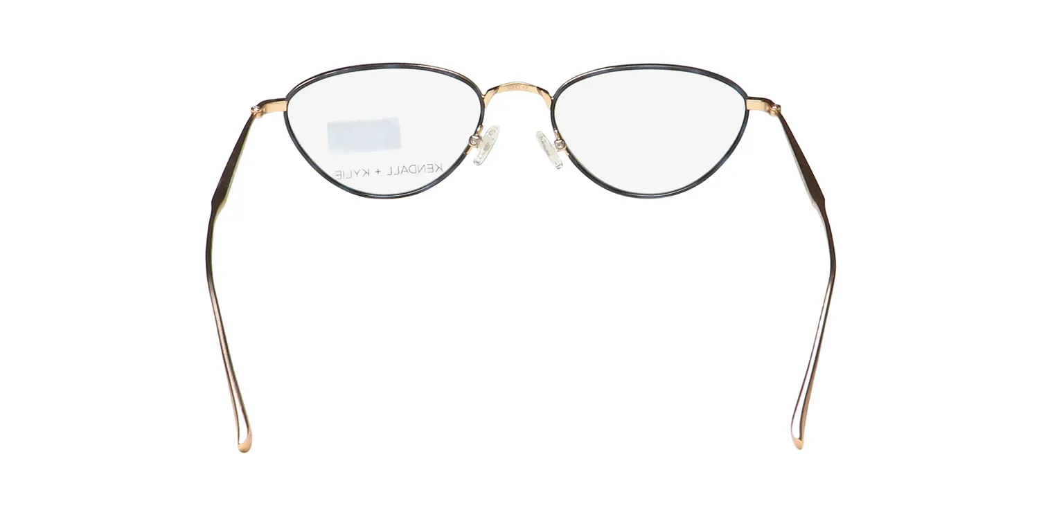 Kendall + Kylie Kko159 Kali 414 Eyeglasses Navy Tortoise 53mm 5