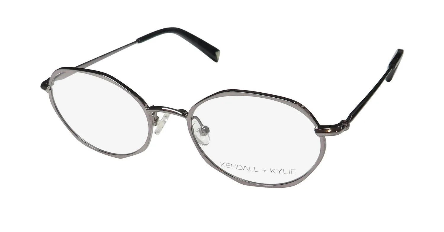 Kendall + Kylie Kko162 Alana 003 Eyeglasses Gunmetal 51mm