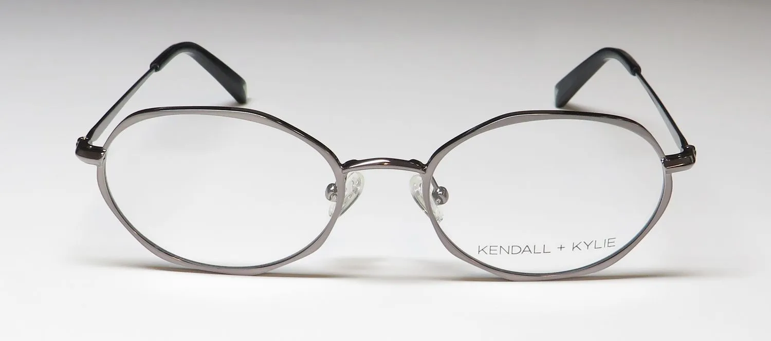 Kendall + Kylie Kko162 Alana 003 Eyeglasses Gunmetal 51mm 3