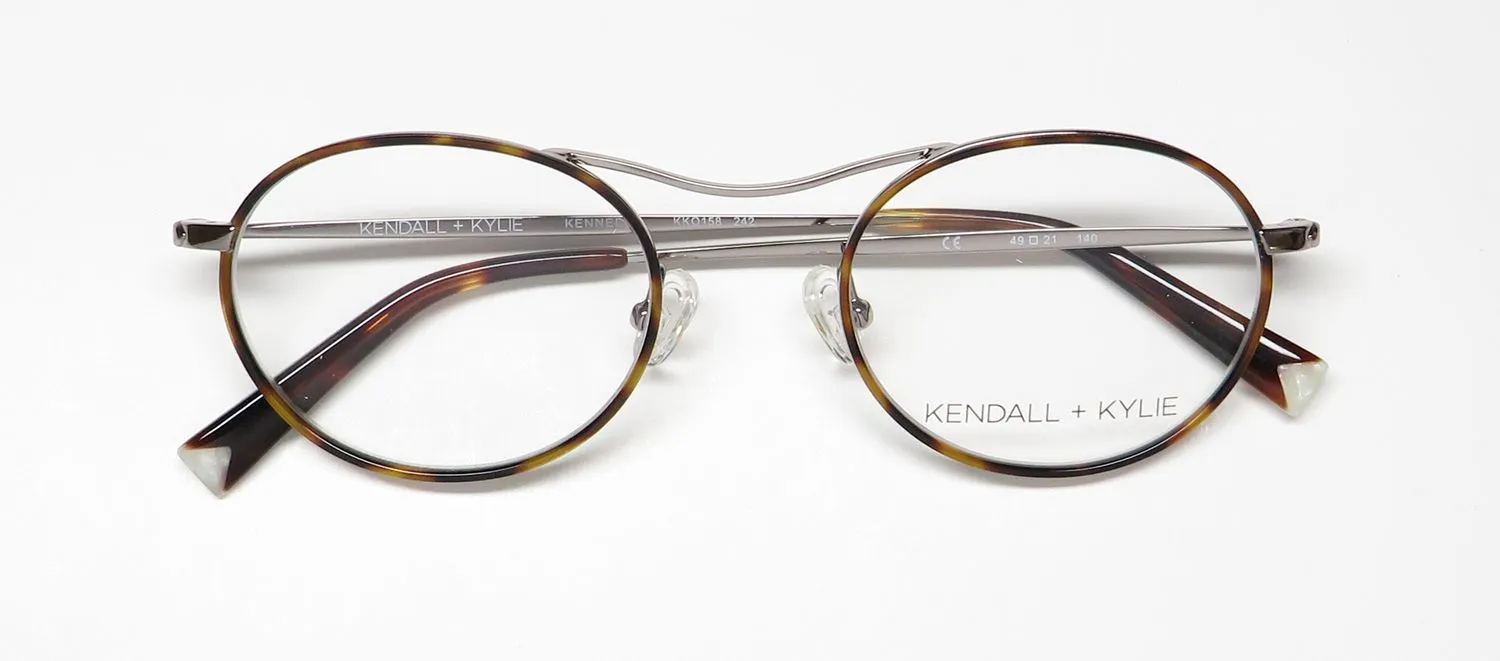 Kendall + Kylie Kko158 Kennedy 242 Eyeglasses Tortoise 49mm 2