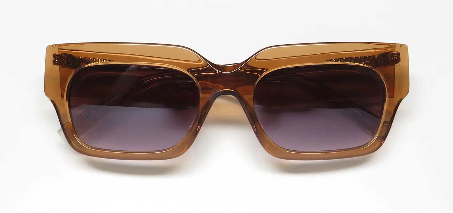 Kendall + Kylie Kks5082 April 265 Sunglasses Brown Crystal 53mm 2