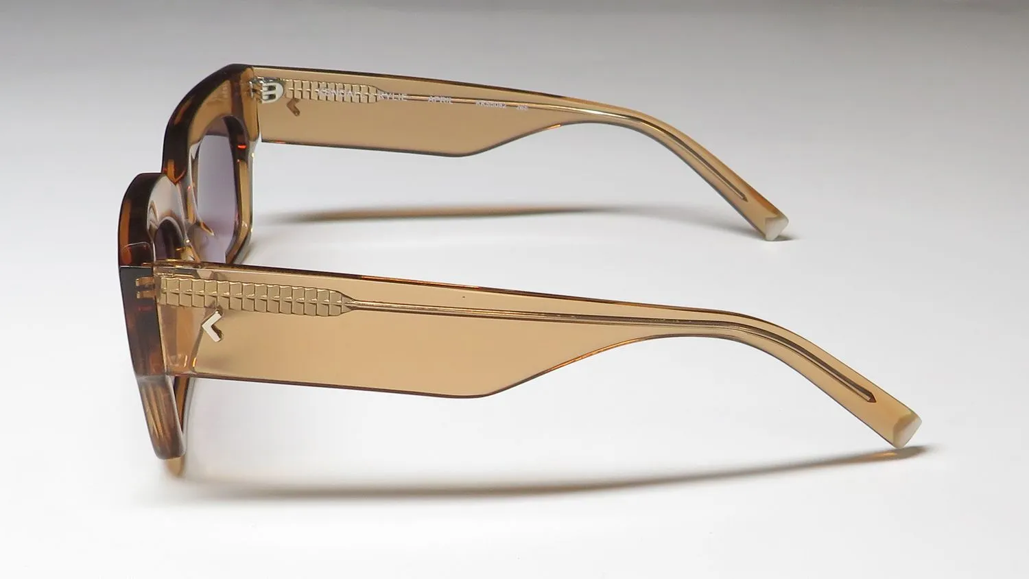 Kendall + Kylie Kks5082 April 265 Sunglasses Brown Crystal 53mm 4