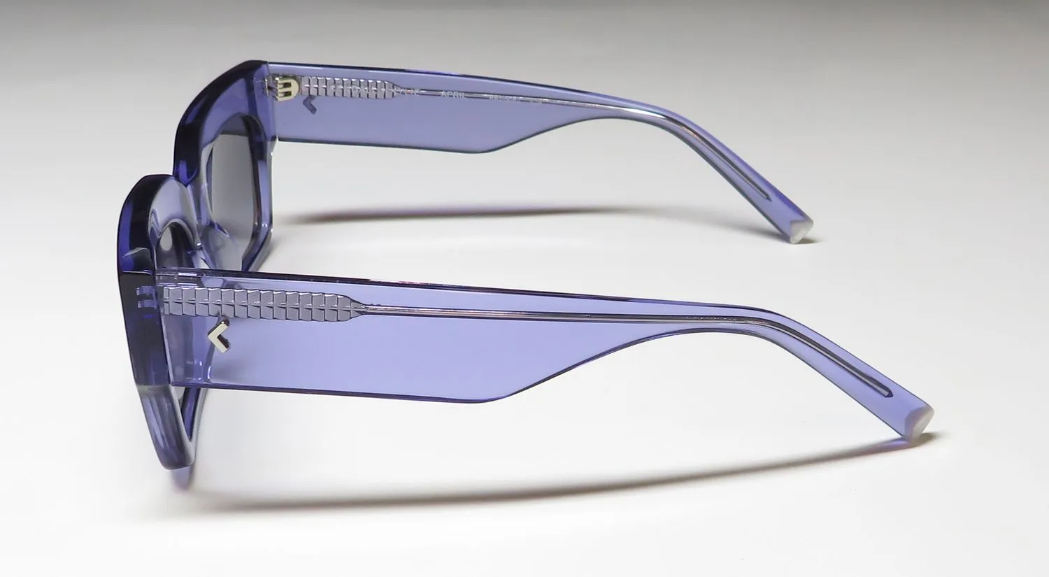 Kendall + Kylie Kks5082 April 424 Sunglasses Ultra Blue Crystal 53mm 4