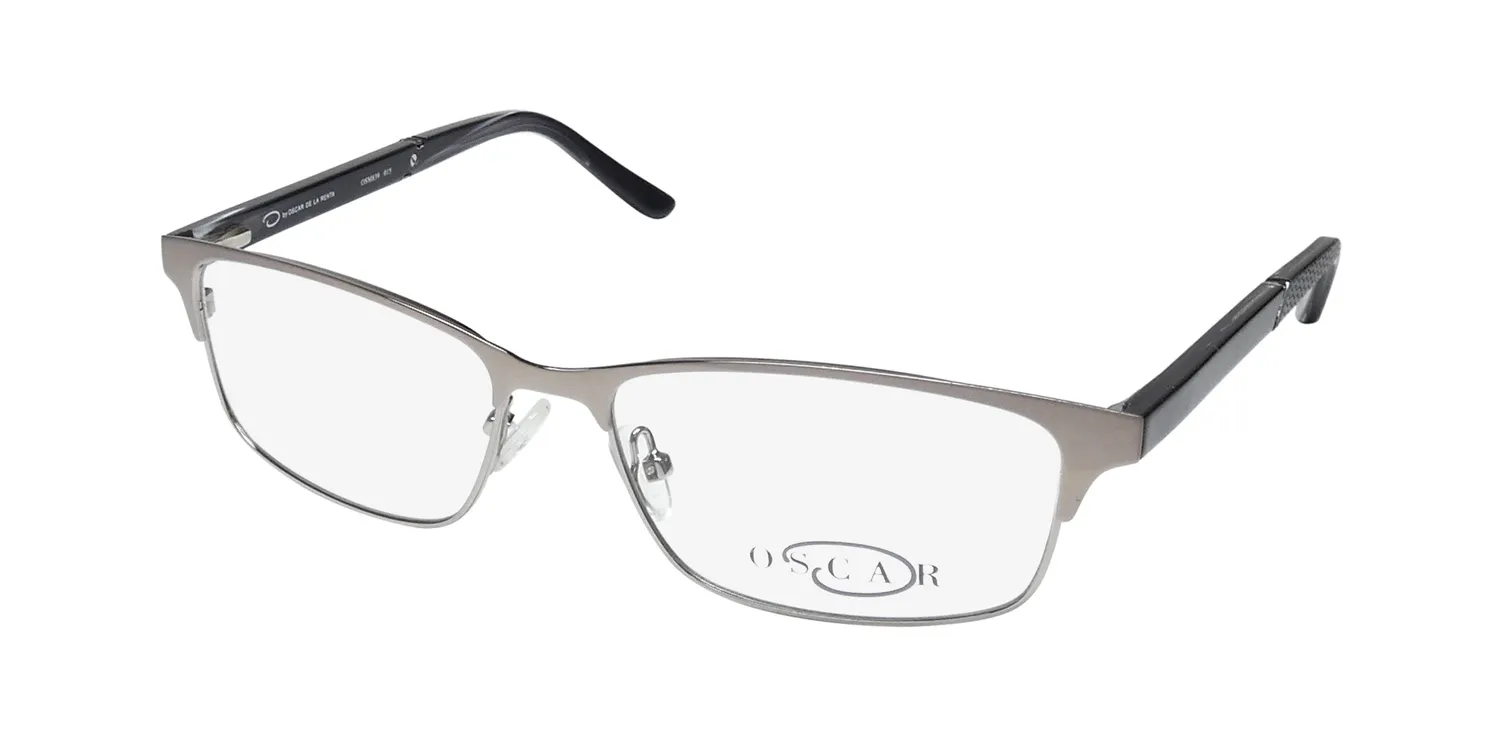 Oscar de la Renta Osm 839 015 Eyeglasses Gunmetal 53mm