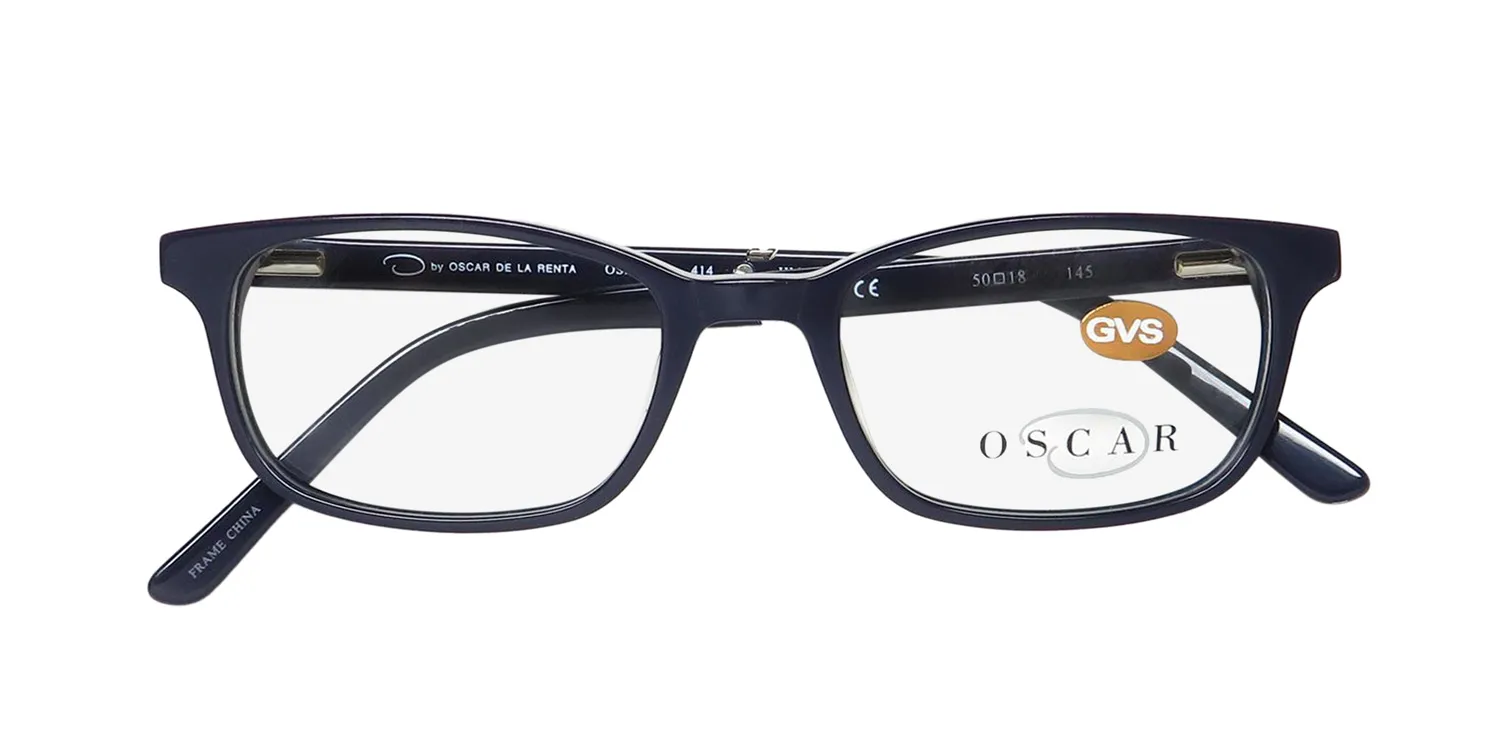 Oscar de la Renta Osm 828 414 Eyeglasses Navy 50mm 2