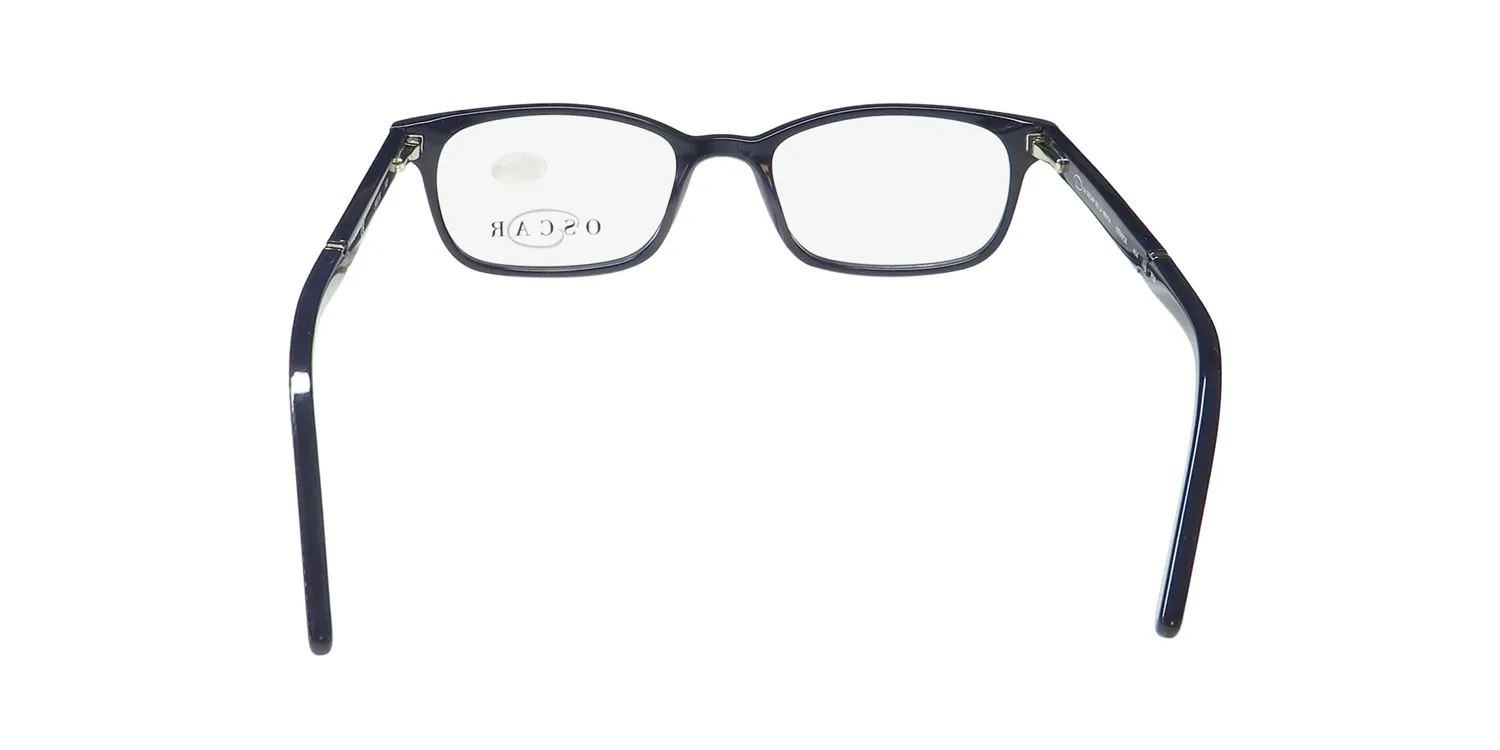 Oscar de la Renta Osm 828 414 Eyeglasses Navy 50mm 5