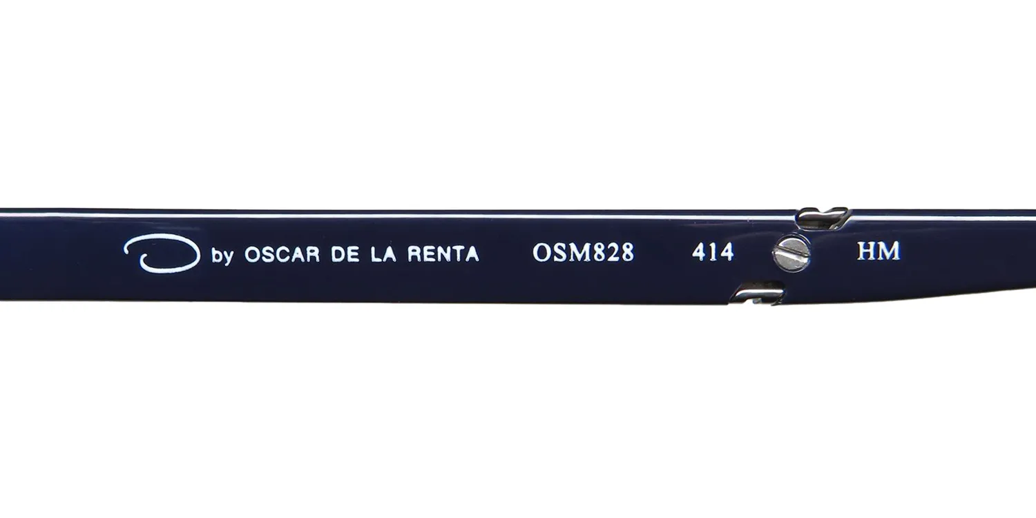 Oscar de la Renta Osm 828 414 Eyeglasses Navy 50mm 7