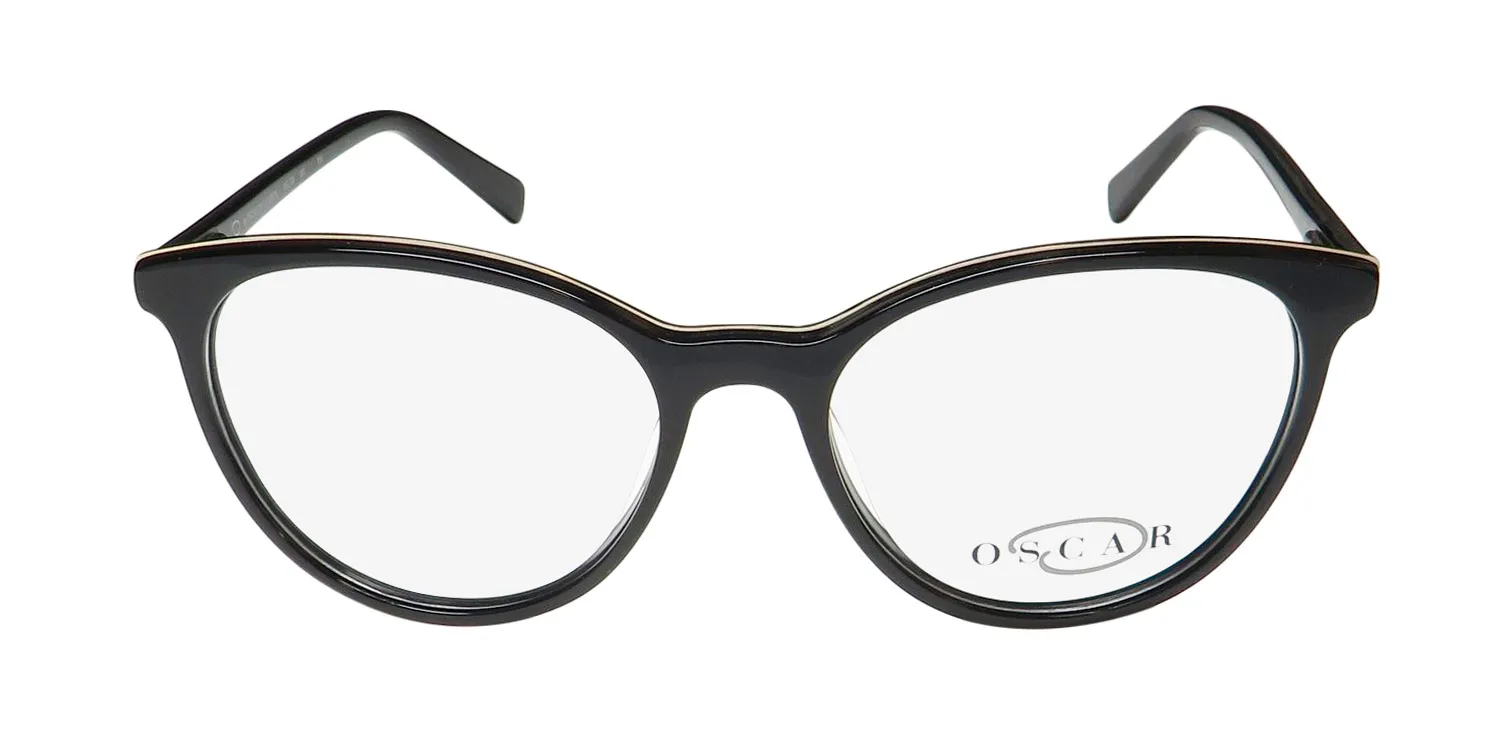 Oscar de la Renta Osl 726 001 Eyeglasses Black 53mm 3