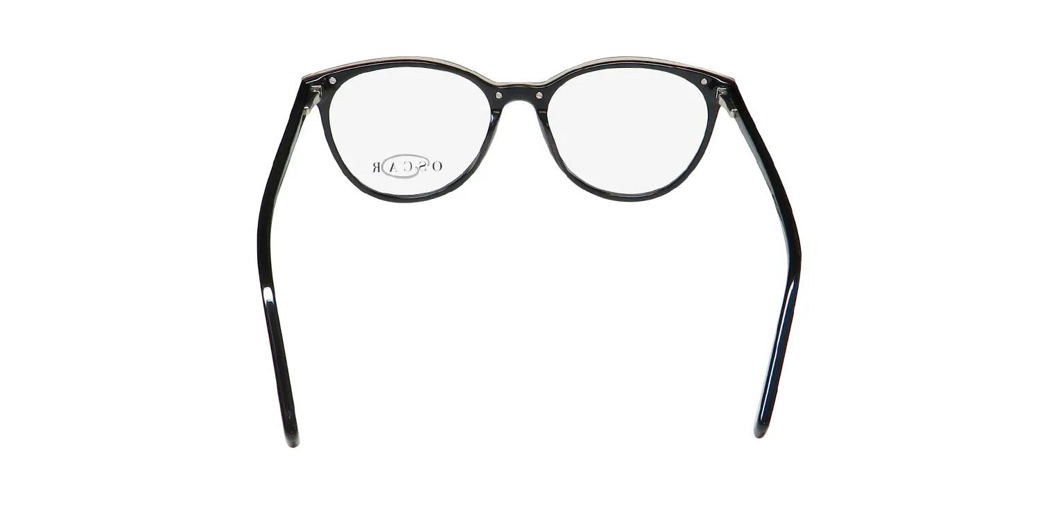Oscar de la Renta Osl 726 001 Eyeglasses Black 53mm 5