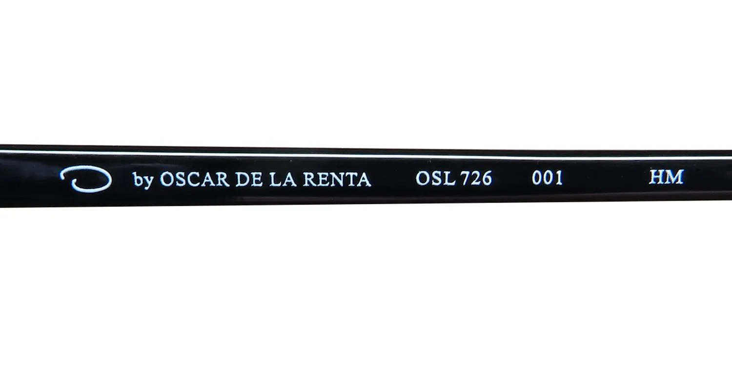 Oscar de la Renta Osl 726 001 Eyeglasses Black 53mm 7