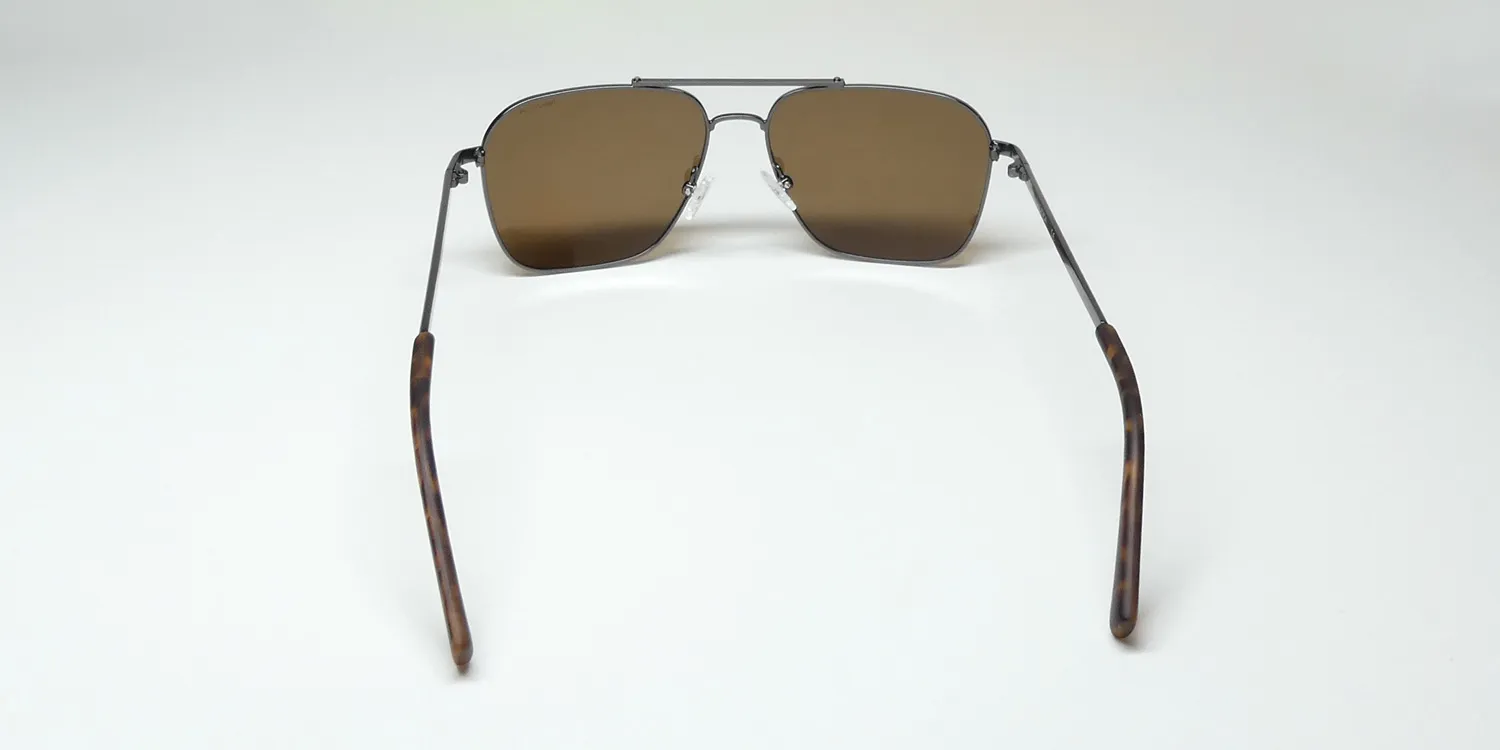 Nautica N9208s 040 Sunglasses Matte Gunmetal 57mm 5