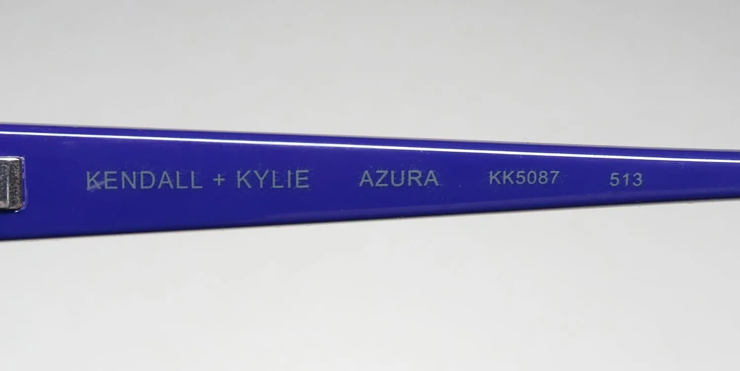 Kendall + Kylie Kk5087 Azura 513 Sunglasses Shiny Purple With Pink Epoxy 56mm 7