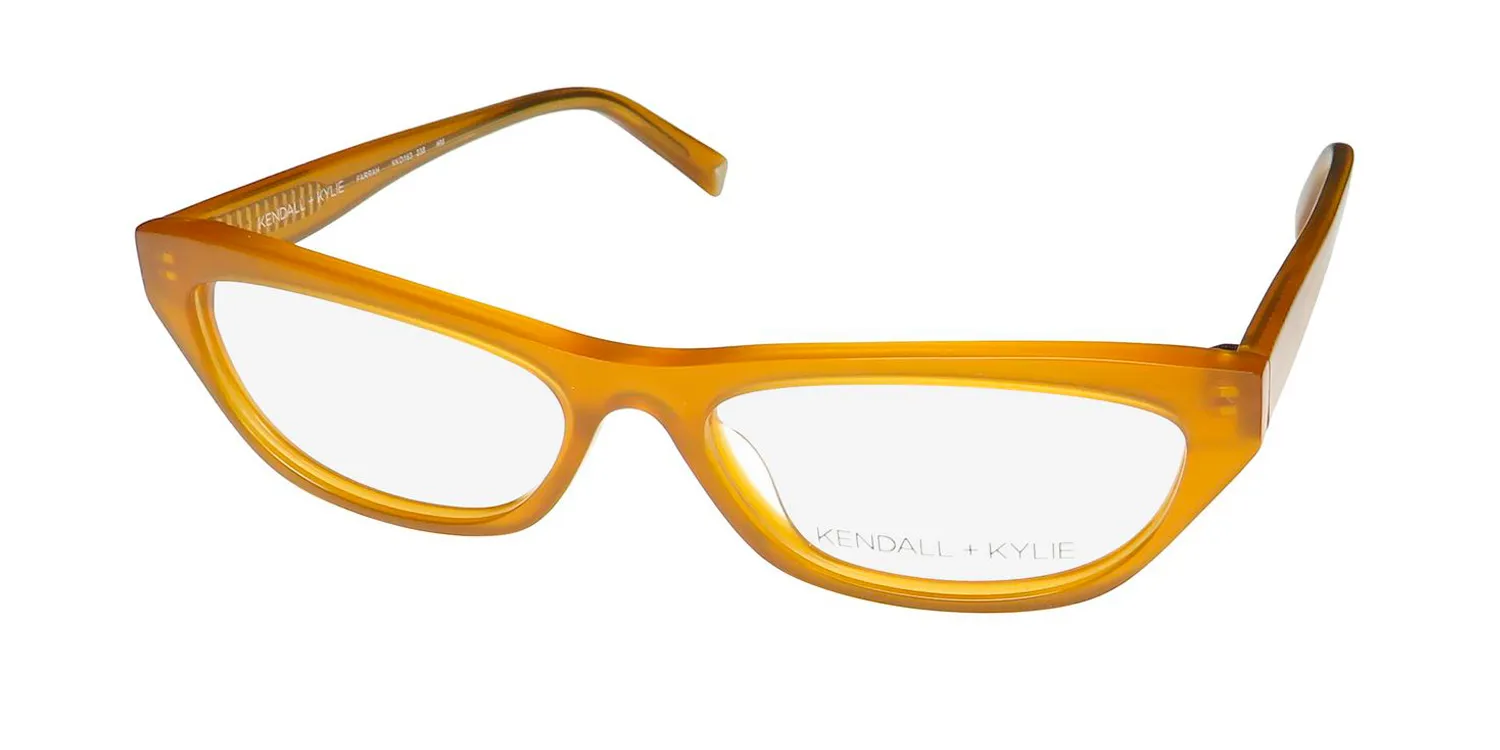 Kendall + Kylie Kko163 Farrah 238 Eyeglasses Amber 55mm