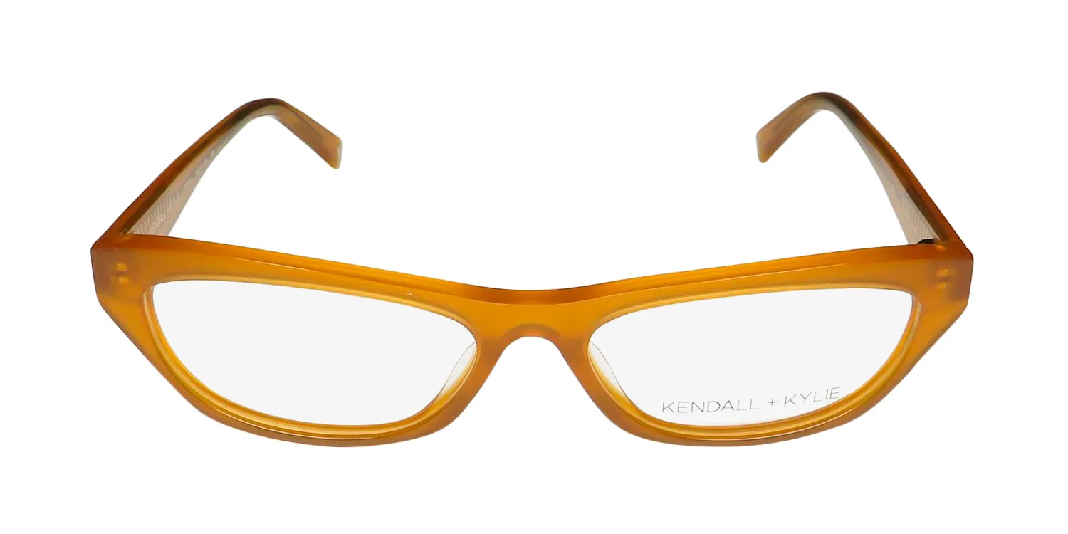 Kendall + Kylie Kko163 Farrah 238 Eyeglasses Amber 55mm 3
