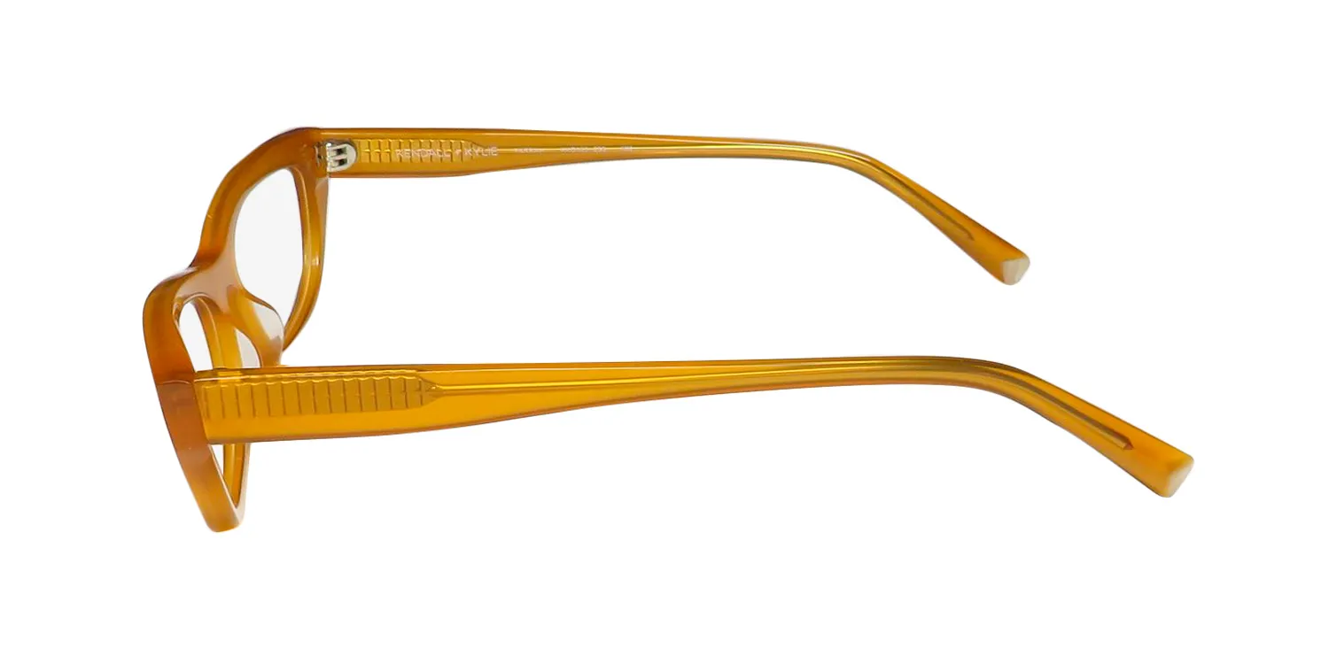 Kendall + Kylie Kko163 Farrah 238 Eyeglasses Amber 55mm 4