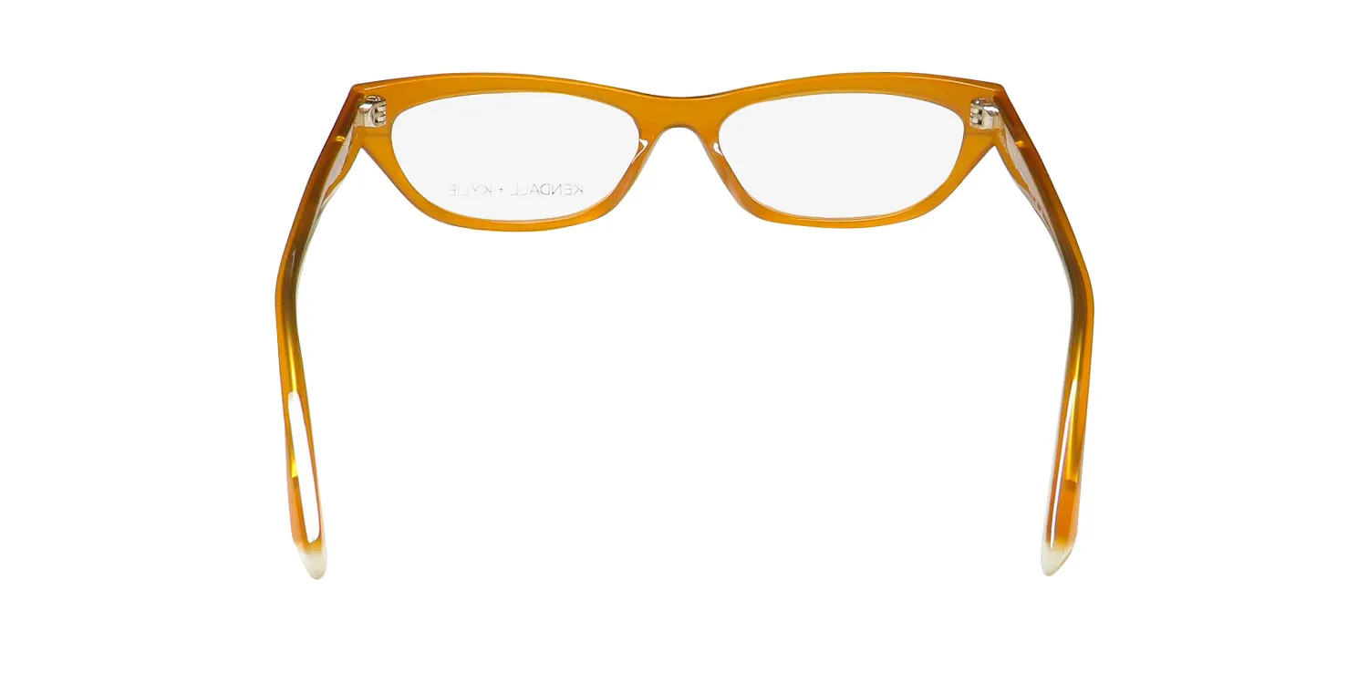 Kendall + Kylie Kko163 Farrah 238 Eyeglasses Amber 55mm 5