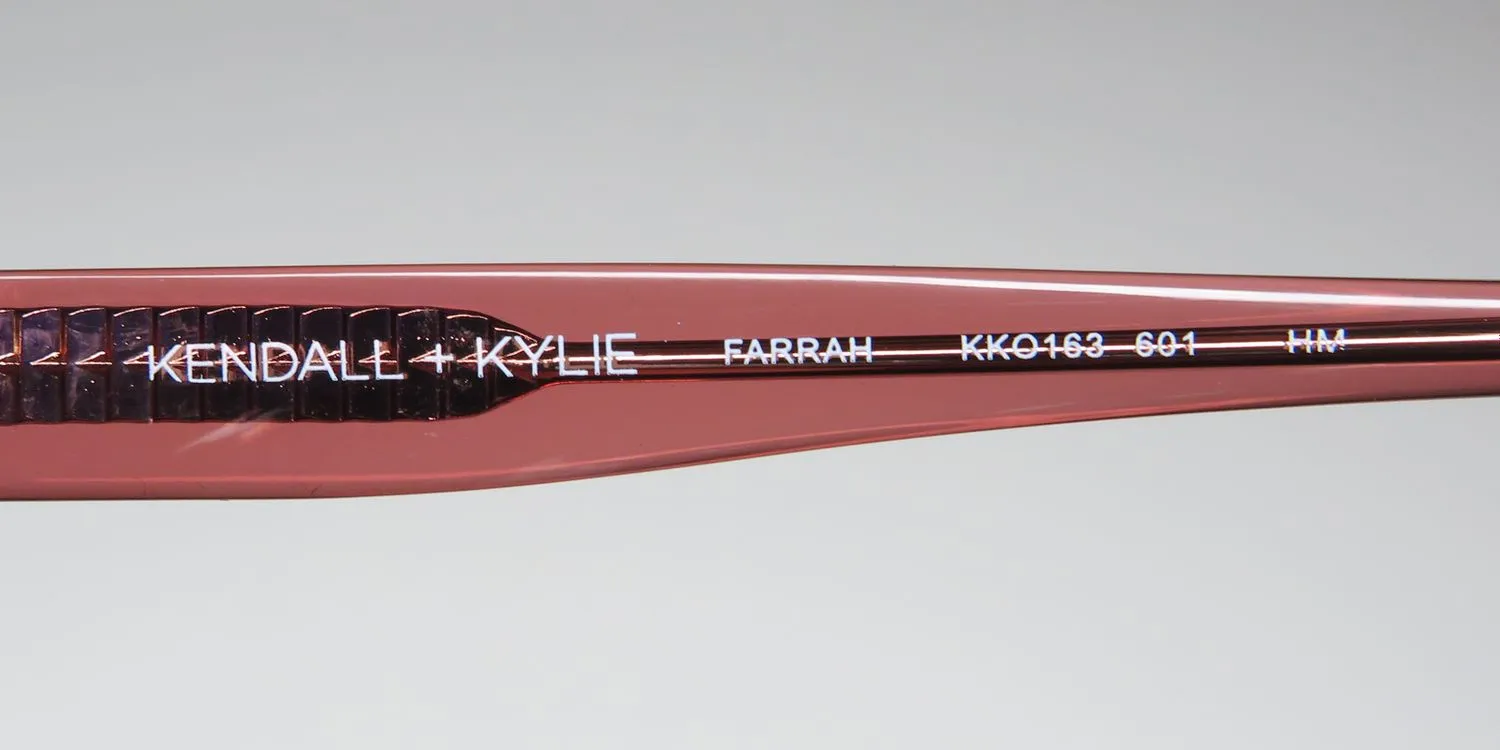 Kendall + Kylie Kko163 Farrah 601 Eyeglasses Rose Crystal 55mm 7